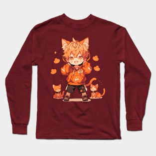 The Charming Purr Long Sleeve T-Shirt